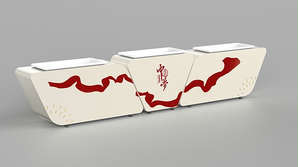 华彩绽放组合花箱