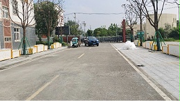 明光市明湖中学未来之城花箱：用绿色点亮校园微景观