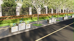 城市立体绿化新趋势：花箱从“容器”走向“景观装置”