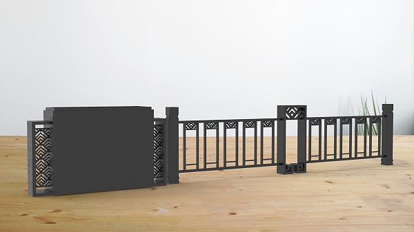 伸缩移动花箱护栏【百世千秋尊享版】