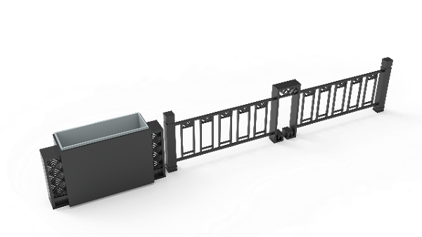 智慧移动花箱护栏【百世千秋旗舰版】