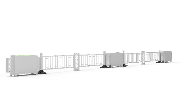 智慧移动花箱护栏【百世千秋旗舰版】