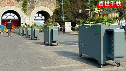 历史文化名城中央道路花箱护栏隔离