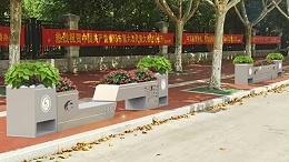 固始县人民政府两侧景观改造提升案例！