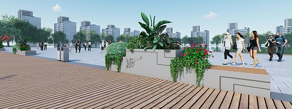 国泰民安组合花箱