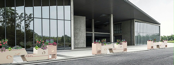 百变组合座椅花箱