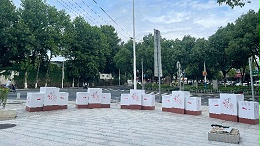 安徽黄山-旅游景区-中式组合花箱