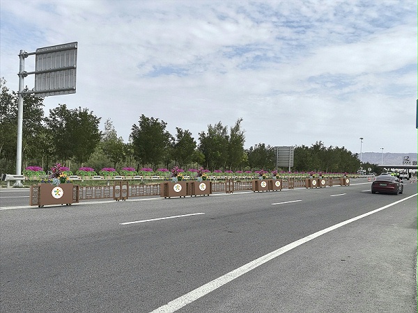 三兔共耳卷草纹版花箱单体正面.1psd