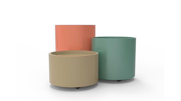 商业街区店铺组合花箱