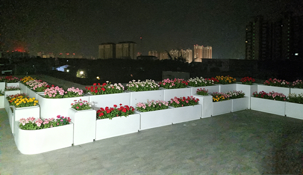 屋顶花箱