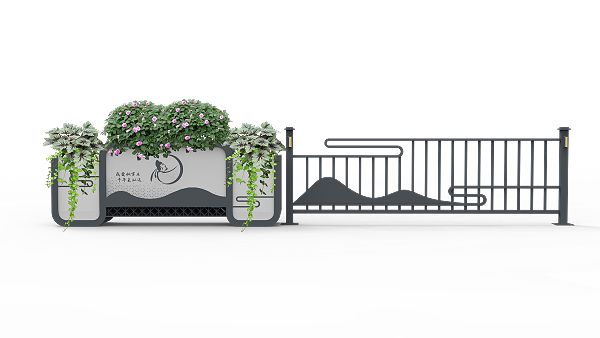 可移动伸缩花箱护栏【山水轻勾尊享版】