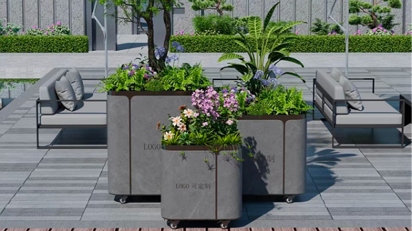 方形花箱