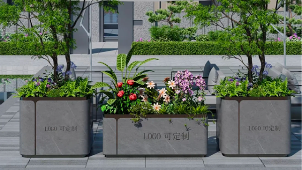 方形花箱