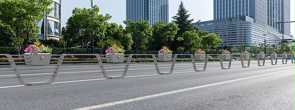 千帆竞发花箱护栏