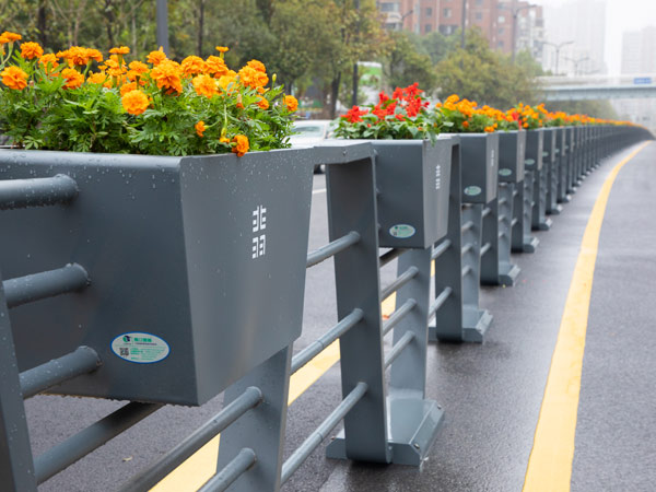 千帆竞发花箱护栏