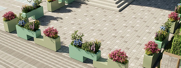 小学幼儿园景观隔离应用场景