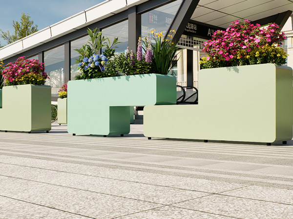 商业地铁出入口景观案例