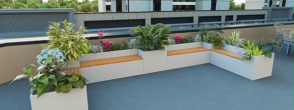 商业街区休闲应用场景