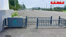 不锈钢伸缩护栏花箱