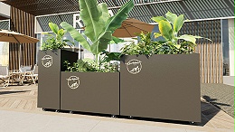 智能革新：百世千秋护栏花箱如何用"移动+模块化"重构商业空间