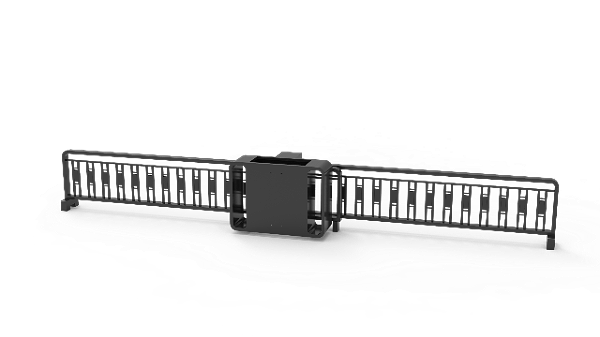 双侧推拉移动花箱护栏【欣欣向荣版】