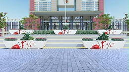 华彩绽放组合花箱